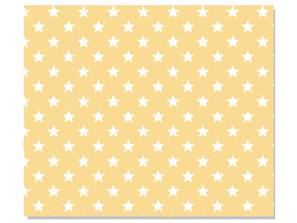 Mantel individual Estrellas Amarillo