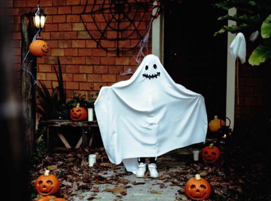 disfraz fantasma peques Halloween